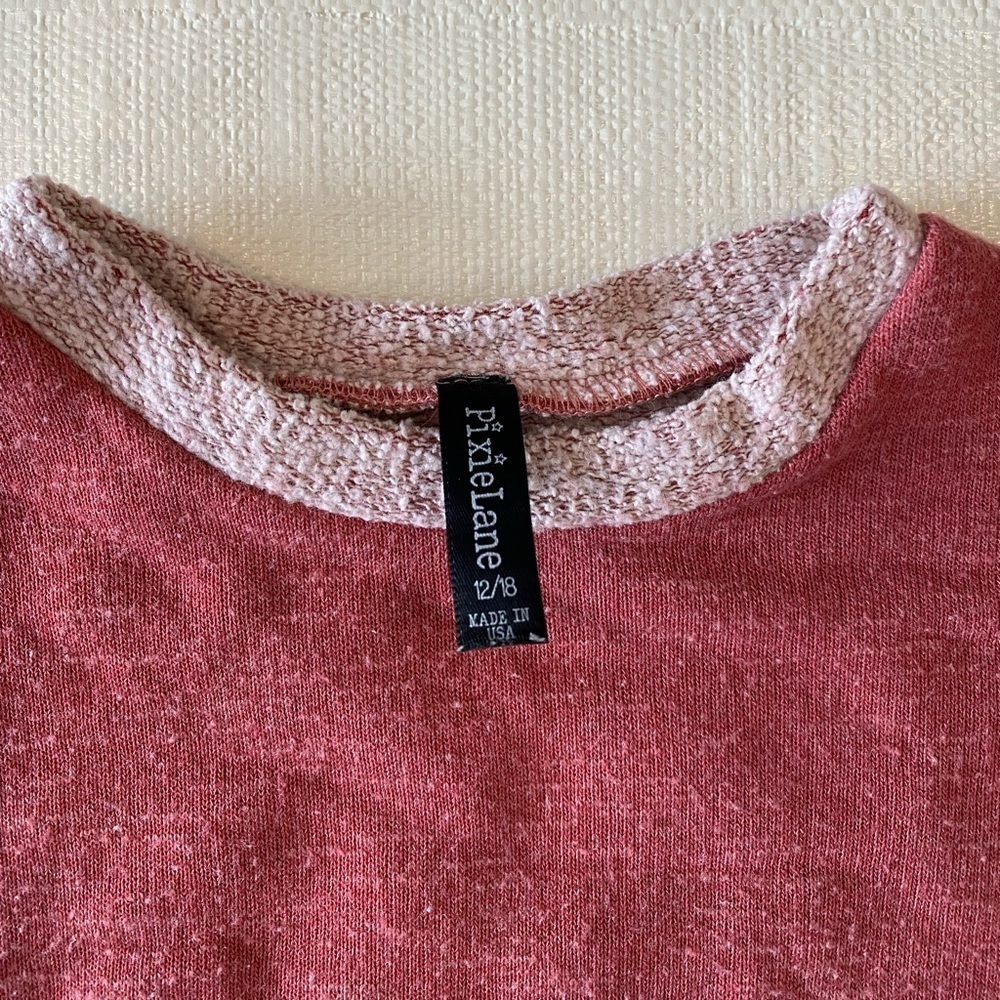 PixieLane Cropped Sweatshirt - Picture 3 of 4